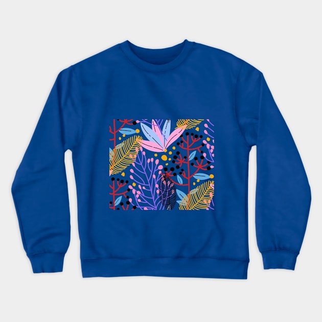 vector floral pattern Crewneck Sweatshirt by Alina__Sh